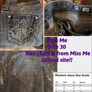 Miss Me Jeans Size 30